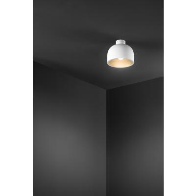 PLAFONIERA IN METALLO COLORE BIANCO